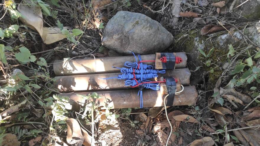 Destruyen área minada en Sacama, Casanare