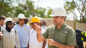 ¡Esto no para! 76 proyectos ha entregado Yamil Arana: vías, megacolegios y acceso a servicios, su gran mayoría