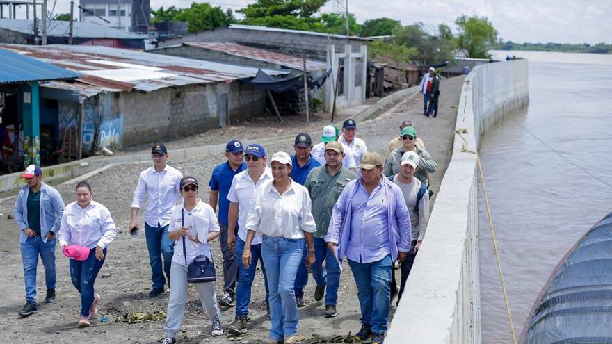 Anuncian la construcción del puente Las Mujeres en la Mojana