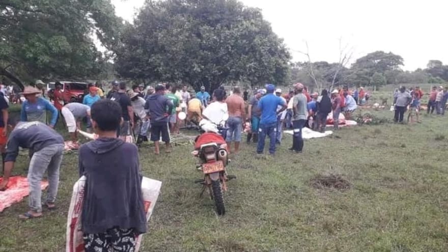 23 vacas murieron por el impacto de un rayo en Pueblo Nuevo, Córdoba