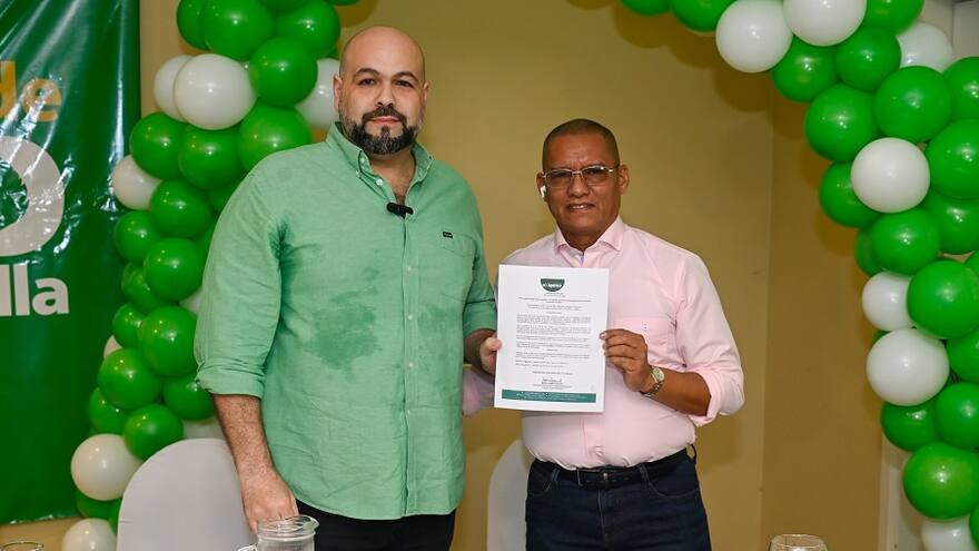 Elecciones territoriales 2023: Verde Oxígeno entregó aval a Luis Guzmán Chams para candidatura a la Alcaldía de Barranquilla