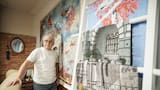 Luis Fernando Llanos pinta la memoria de El Prado