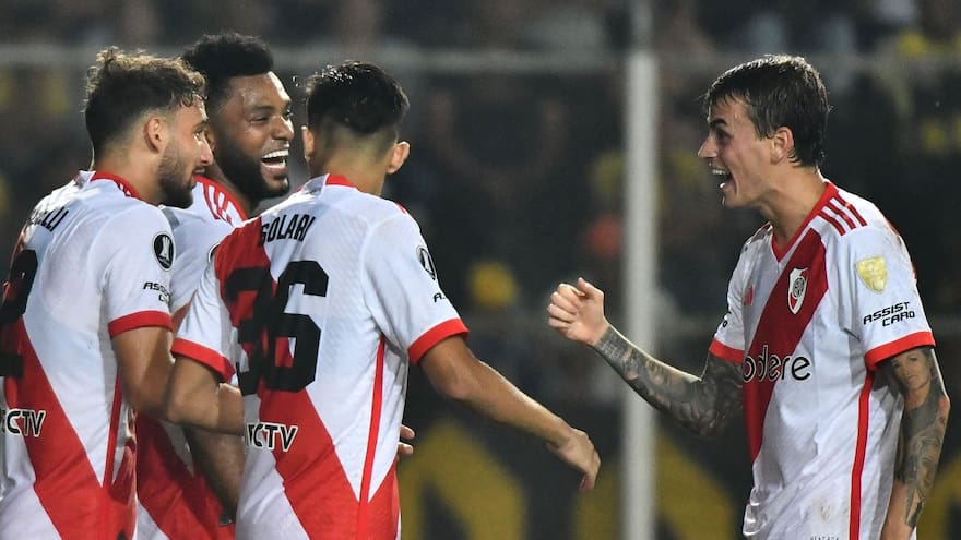 River Plate derrota 2-0 al Deportivo Táchira en Venezuela