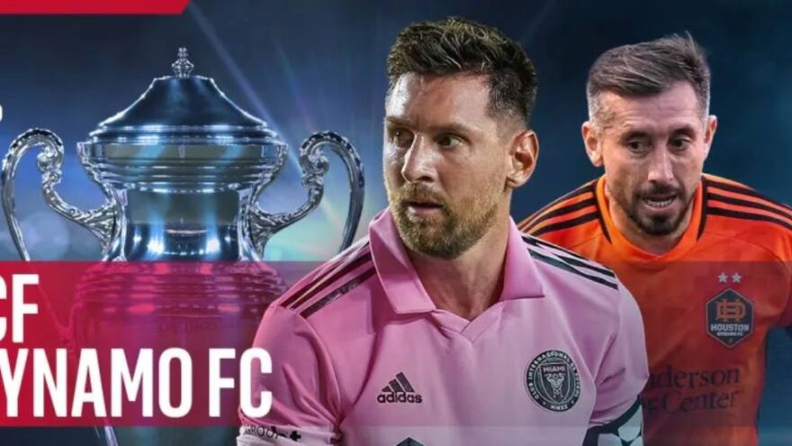 Inter Miami vs. Houston Dynamo: final de la Copa US Open, con Messi en duda