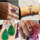 Piedras de colores y piezas personalizadas, las tendencias en joyas