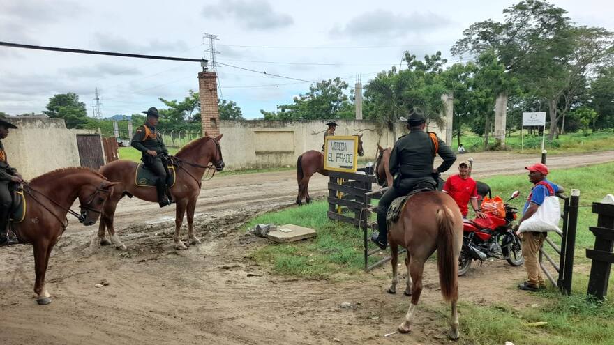 La Policía refuerza su presencia en Guateque, zona rural de Montería