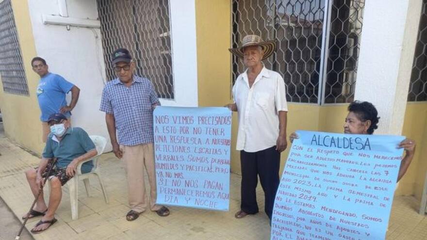 Pensionados de Sucre-Sucre acuden a la tutela para lograr pago de 11 meses