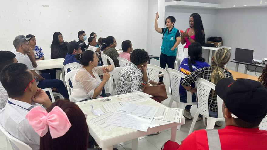 La Registraduría capacita a más de 16 mil jurados de votación de Sucre