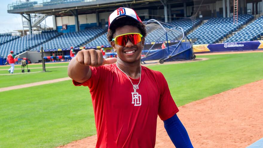 Anoten este nombre: Alfredo José Sena Medina, con todo para llegar a Grandes Ligas