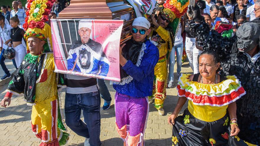 El último adiós a un congo