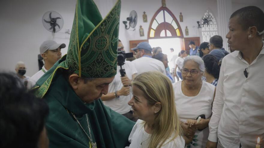 Eucaristía en Piojó por familias afectadas ante ola invernal