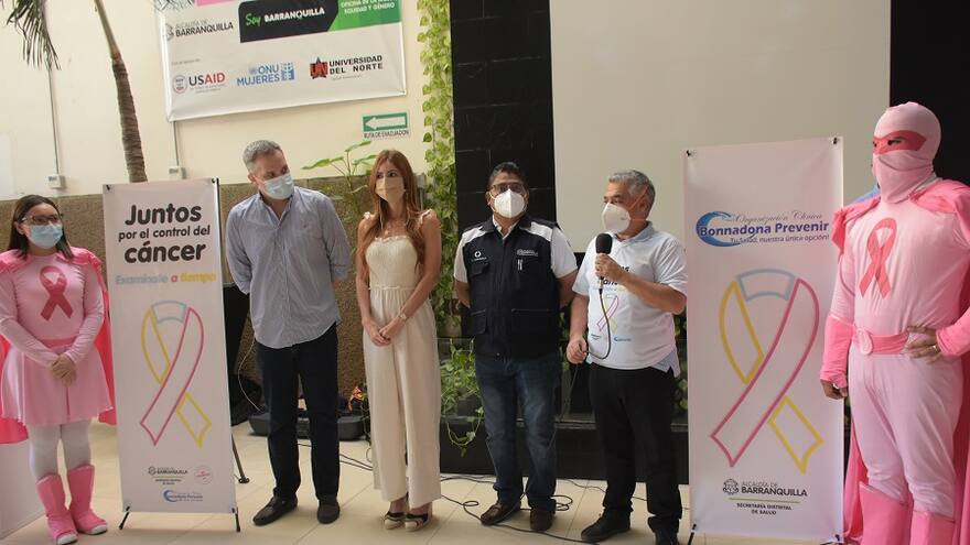 Lanzan campaña para fomentar la prevención del cáncer en Barranquilla