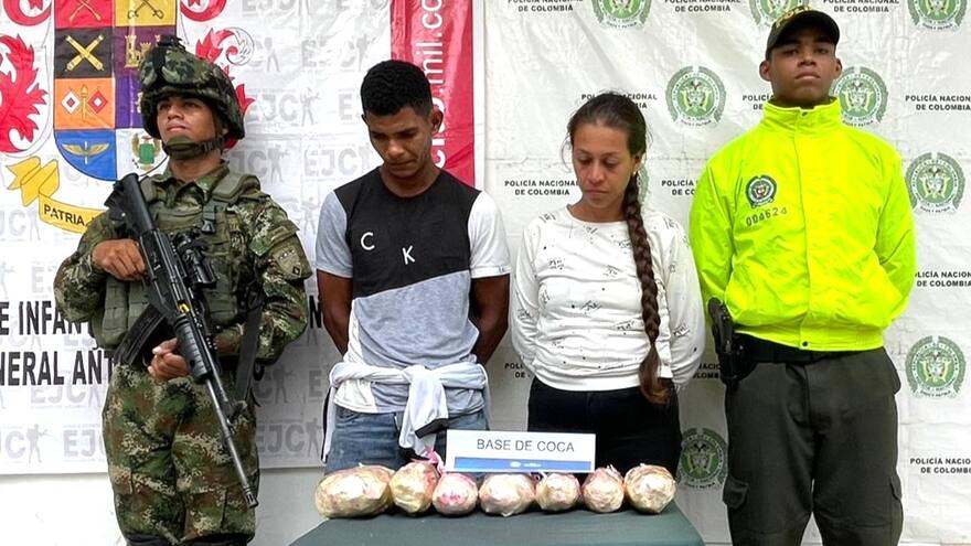 La Mojana: cae pareja que transportaba estupefacientes hacia la Mojana sucreña