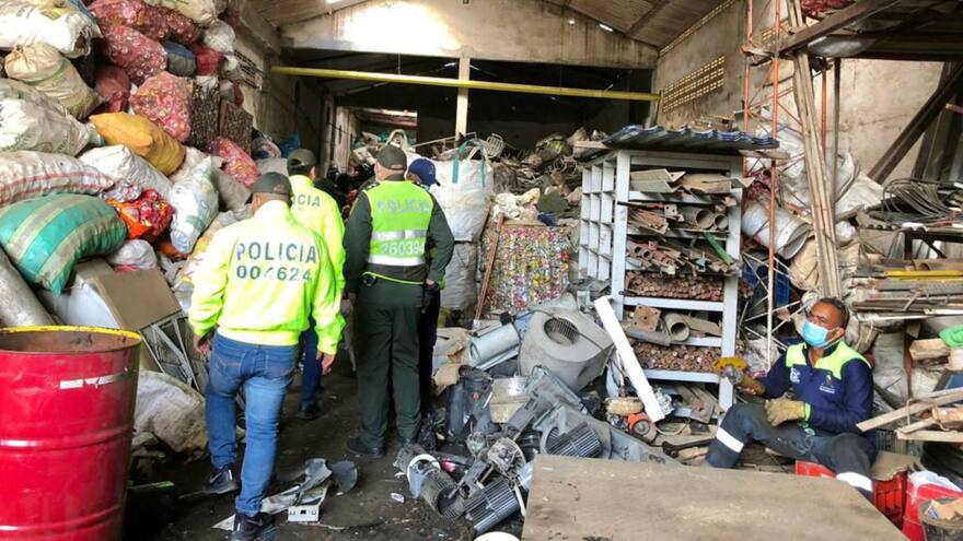 Intervienen chatarrerías en el sur de Montería