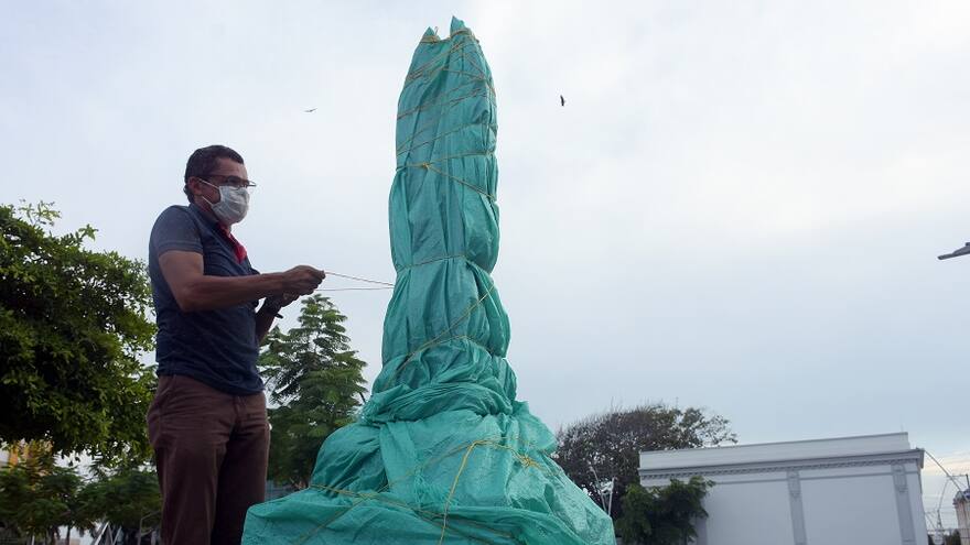 El nuevo monumento a la paz en Barranquilla
