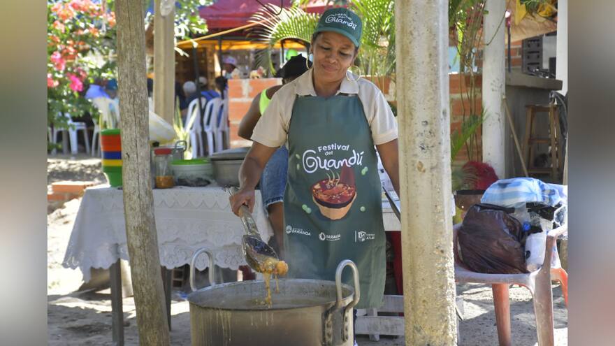 Comensales degustaron la sazón del Festival del Guandú 2023