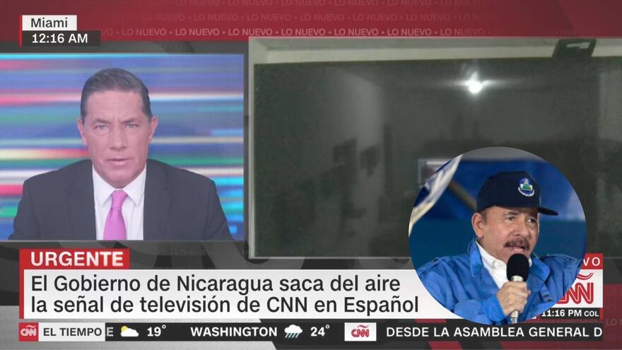 Nicaragua: el gobierno bloquea la emisión de CNN en español en el país