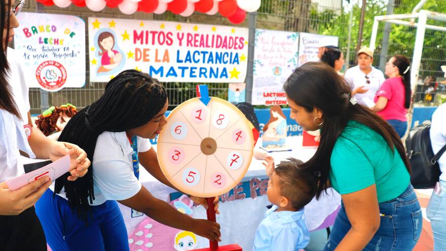 Exitoso cierre de la Semana Mundial de la Lactancia en Baranoa