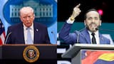 Donald Trump anuncia su “respaldo total” al candidato Abelardo De la Espriella