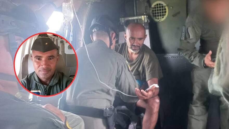 Apareció el policía de Sucre que se perdió en la selva del Chocó