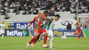 Once Caldas 2, Junior 1: pestañeos costosos