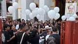 Sepultan a Alexander Avendaño mientras avanzan las investigaciones sobre su muerte en Guatapé