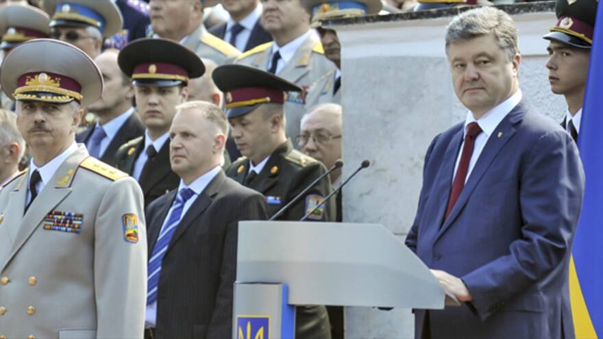 Poroshenko presenta plan de paz para Ucrania