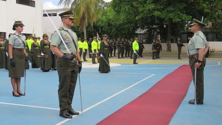 Coronel Salomón Bello Reyes asumió como nuevo comandante de la Policía en La Guajira