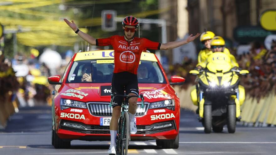 Vauquelin sigue la fiesta francesa; Pogacar ya es líder