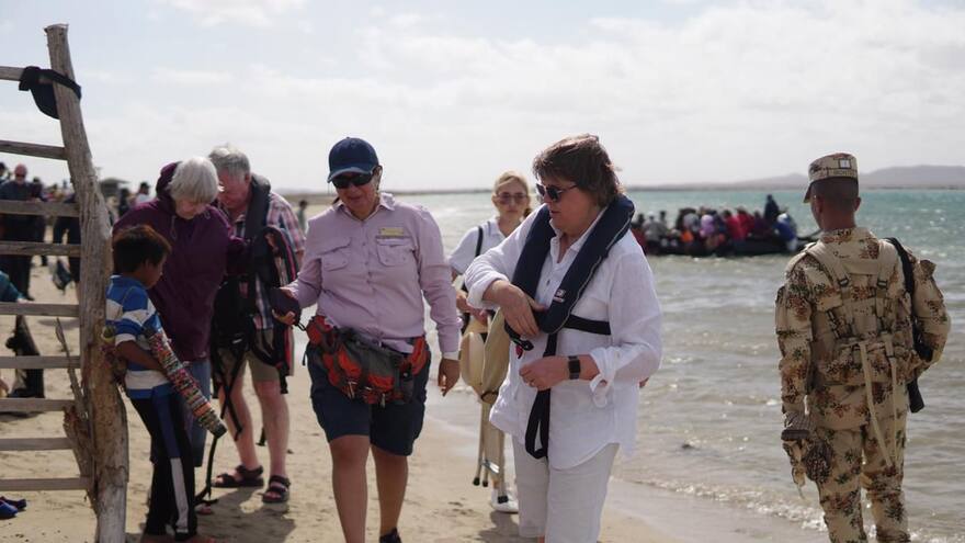 La Guajira: llegó un nuevo crucero internacional