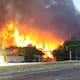 Incendio de gran magnitud afecta zona de la Troncal del Caribe