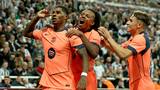 Newcastle 1, FC Barcelona 2: Rashford, profeta en su tierra