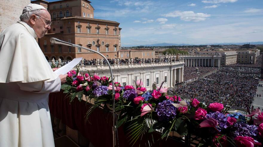 El papa pide por Latinoamérica en su mensaje de Pascua