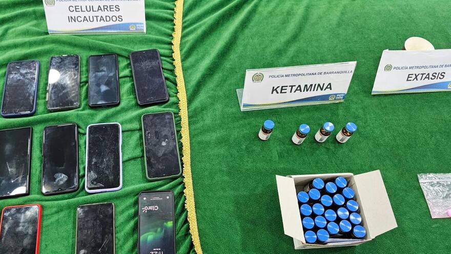 Armas, éxtasis y ketamina, lo hallado en operativo en el que cayó alias Lili