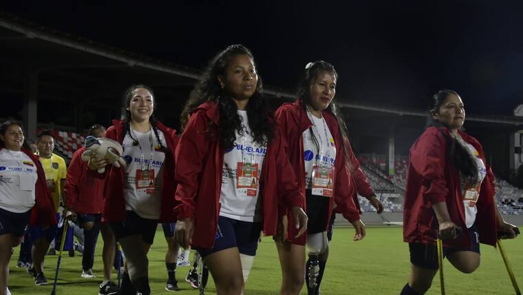 Inauguración del Mundial de Amputados Femenino