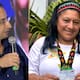 José Manuel Restrepo presiona a Aida Quilcué con un tercer llamado a debatir antes de la segunda vuelta presidencial