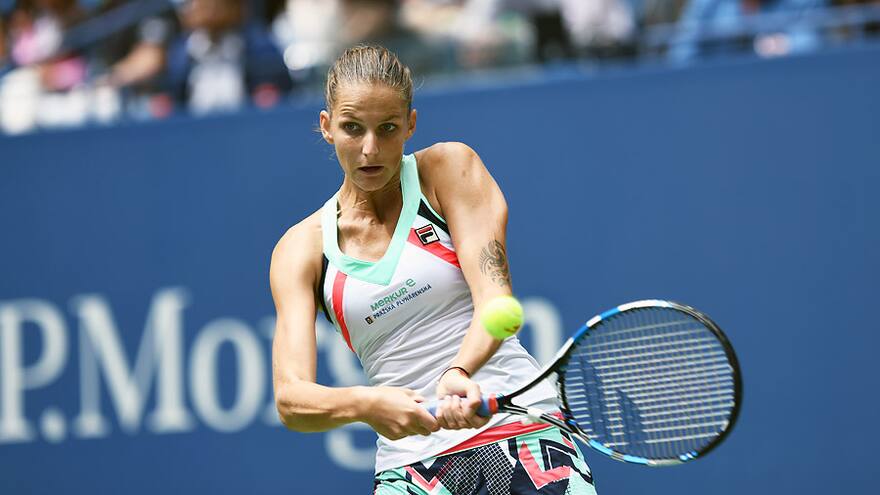 Pliskova pasa un susto con la china Zhang camino a cuarta ronda del US Open