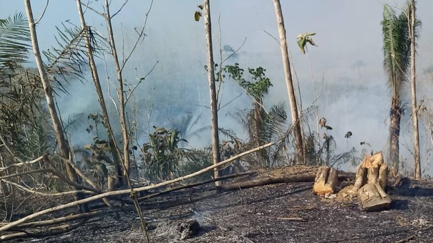 Sucre: incendio en zona rural de San Onofre ha consumido más de mil hectáreas