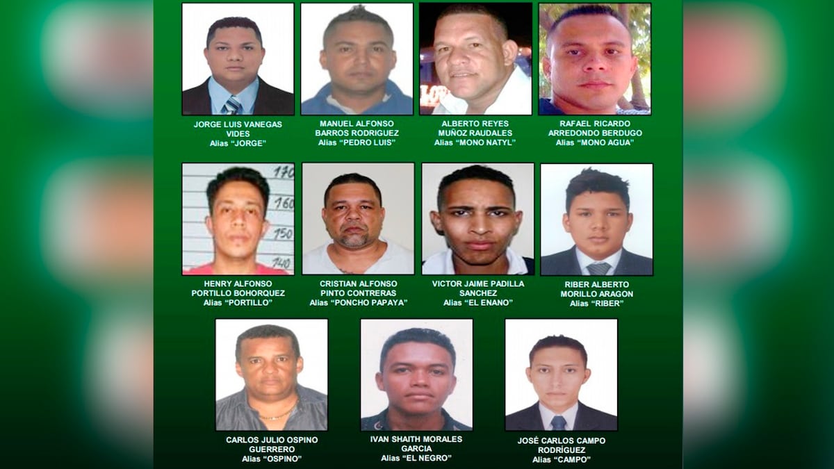 Policía revela cartel de los más buscados de valledupar