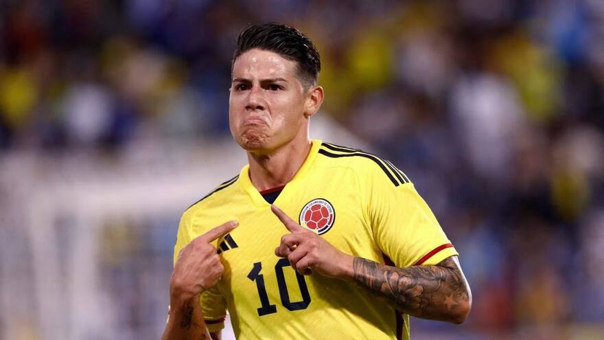 La IA de ChatGPT definió los mejores futbolistas de Colombia en la historia. ¿Coincidió con James Rodríguez?