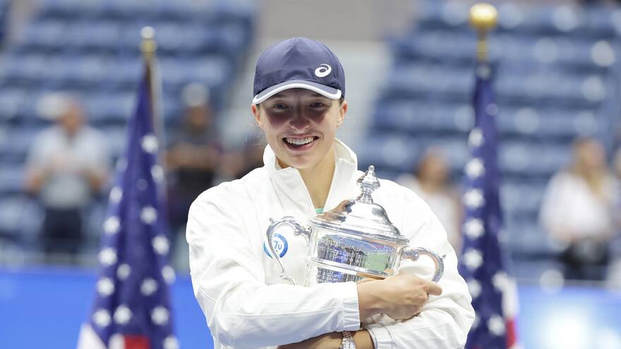 US Open Swiatek gana la final y obtiene su primer 'Grand Slam'