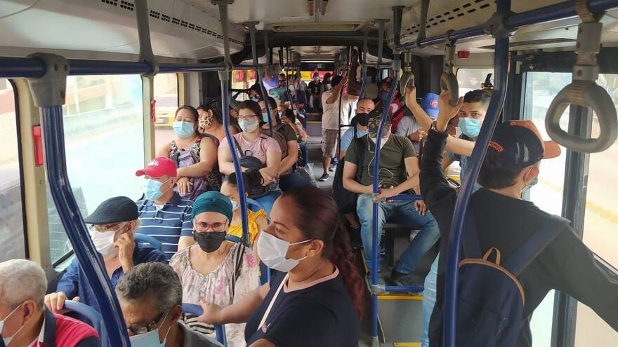 Uso de tapabocas sigue siendo obligatorio en Transmetro