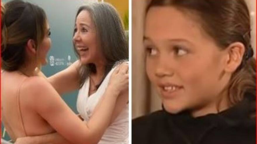 Así fue el reencuentro de Lina Tejeiro con ‘Gaby’ de Padres e Hijos