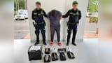 Capturan en el norte de Montería a un ciudadano con un cargamento de marihuana
