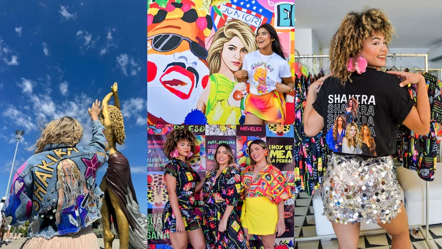 El furor por Shakira se estampa en camisetas