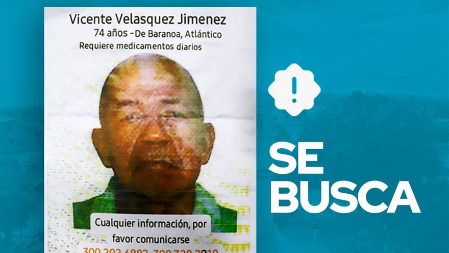 Alcaldía de Baranoa activa ruta de búsqueda por la desaparición de un adulto mayor