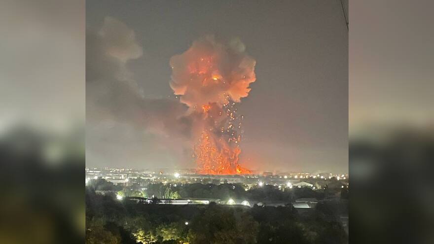 Uzbekistán: Videos de la fuerte explosión en aeropuerto de Tashkent