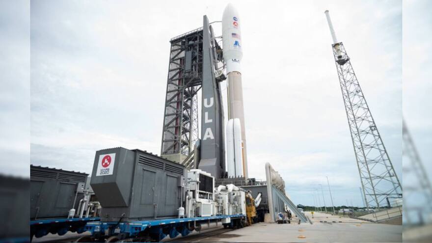 El rover de Marte Perseverance ya está listo en plataforma