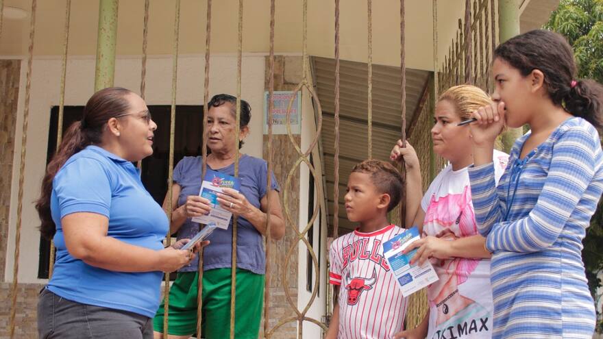 Autoridades del departamento realizan campañas de prevención contra el dengue