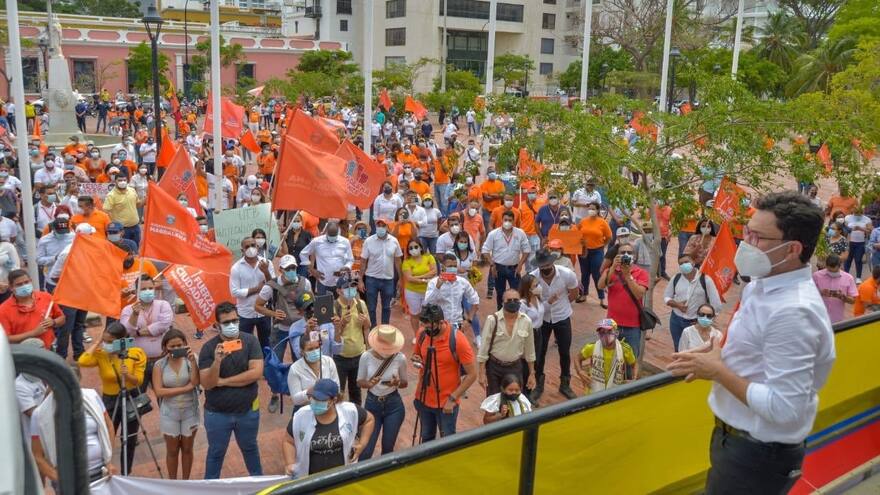 He ejercido el derecho a la protesta: Caicedo